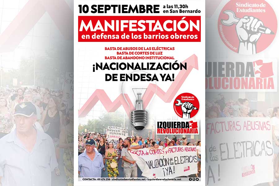 cartel manifestacion